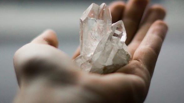 Real vs fake crystals comparison